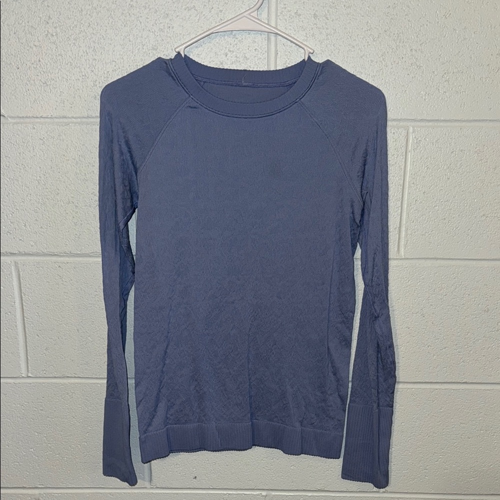 Light purple rest less long sleeve